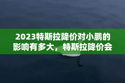 2023特斯拉降价对小鹏的影响有多大，特斯拉降价会影响小鹏降价吗