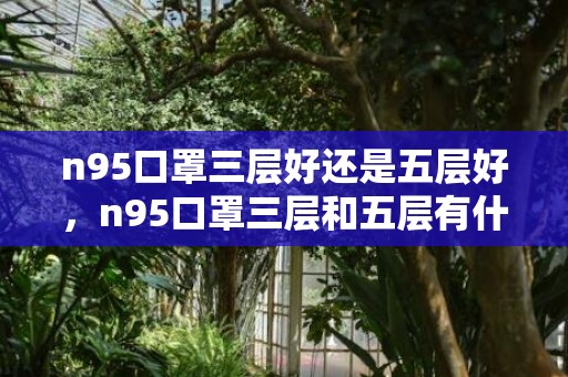 n95口罩三层好还是五层好，n95口罩三层和五层有什么区别
