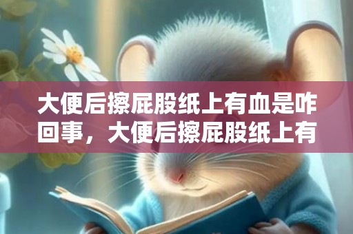 大便后擦屁股纸上有血是咋回事，大便后擦屁股纸上有血是上火了吗