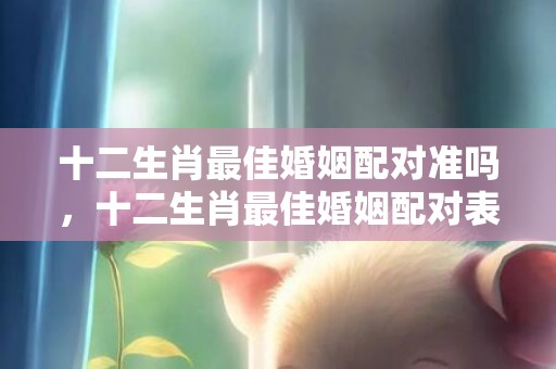 十二生肖最佳婚姻配对准吗，十二生肖最佳婚姻配对表，12生肖最佳姻缘配对早知道
