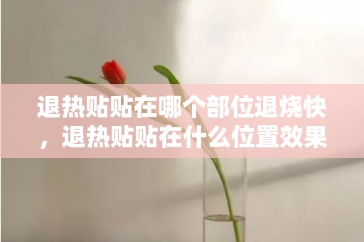 退热贴贴在哪个部位退烧快，退热贴贴在什么位置效果好