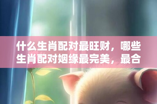 什么生肖配对最旺财，哪些生肖配对姻缘最完美，最合适做夫妻的生肖恋人