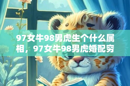 97女牛98男虎生个什么属相，97女牛98男虎婚配穷一辈，二人结婚好吗