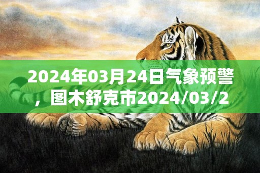 2024年03月24日气象预警，图木舒克市2024/03/24天气预报 大部多云