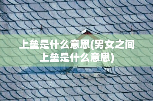 上垒是什么意思(男女之间上垒是什么意思)