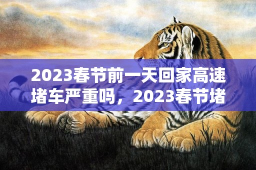 2023春节前一天回家高速堵车严重吗，2023春节堵车高峰期是哪几天