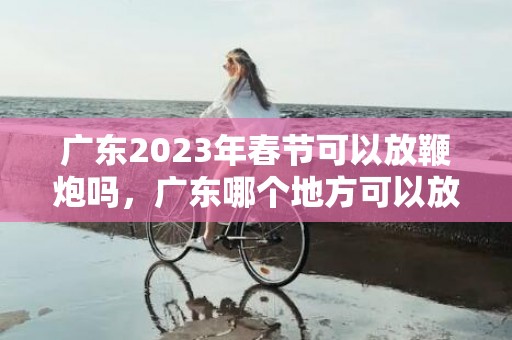 广东2023年春节可以放鞭炮吗，广东哪个地方可以放烟花