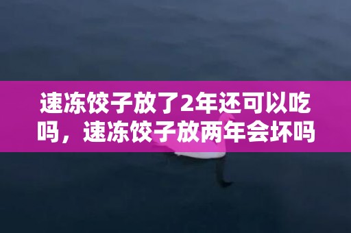 速冻饺子放了2年还可以吃吗，速冻饺子放两年会坏吗
