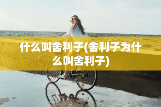 什么叫舍利子(舍利子为什么叫舍利子)