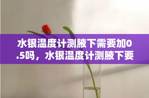 水银温度计测腋下需要加0.5吗，水银温度计测腋下要加半度吗