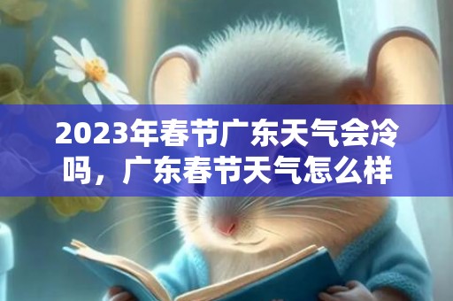 2023年春节广东天气会冷吗，广东春节天气怎么样