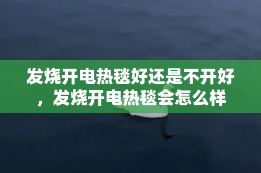发烧开电热毯好还是不开好，发烧开电热毯会怎么样