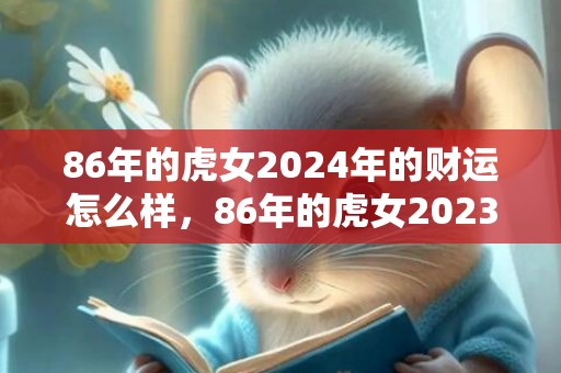 86年的虎女2024年的财运怎么样，86年的虎女2023年的全程运势