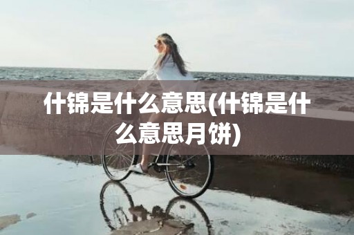 什锦是什么意思(什锦是什么意思月饼)