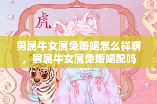 男属牛女属兔婚姻怎么样啊，男属牛女属兔婚姻配吗