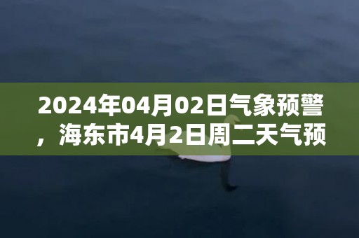 2024年04月02日气象预警，海东市4月2日周二天气预报 大部小雨