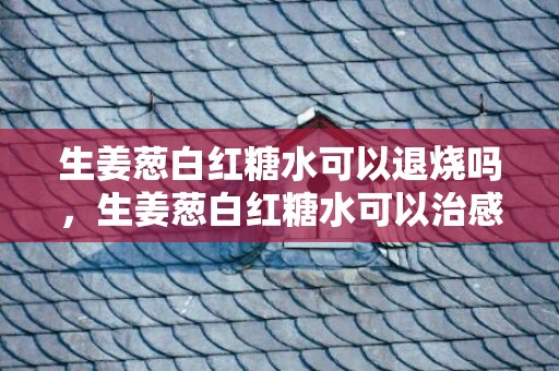 生姜葱白红糖水可以退烧吗，生姜葱白红糖水可以治感冒吗