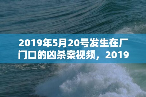 2019年5月20号发生在厂门口的凶杀案视频，2019年5月27号巳时出生的女孩取名必看