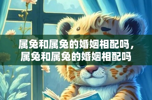 属兔和属兔的婚姻相配吗，属兔和属兔的婚姻相配吗