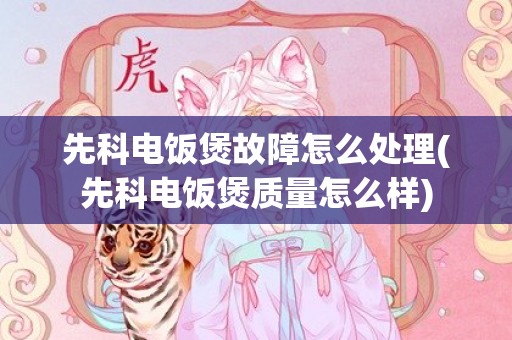 先科电饭煲故障怎么处理(先科电饭煲质量怎么样)