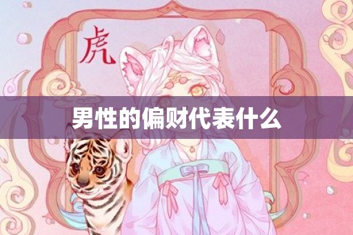 男性的偏财代表什么