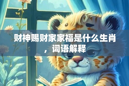 财神赐财家家福是什么生肖，词语解释