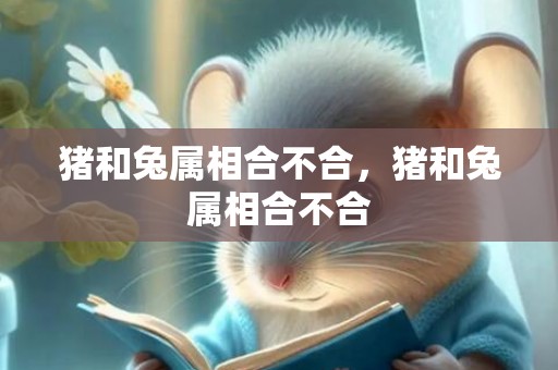 猪和兔属相合不合，猪和兔属相合不合