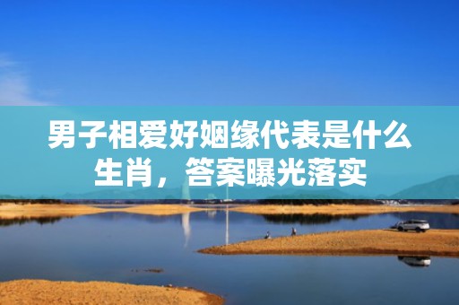 男子相爱好姻缘代表是什么生肖，答案曝光落实