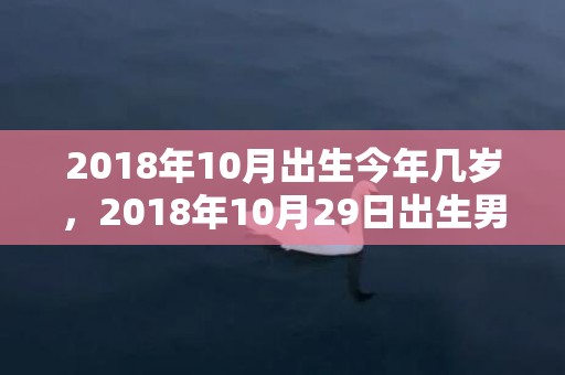 2018年10月出生今年几岁，2018年10月29日出生男宝宝起名推荐，这天是好日子吗？