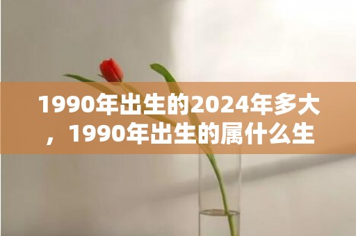 1990年出生的2024年多大，1990年出生的属什么生肖