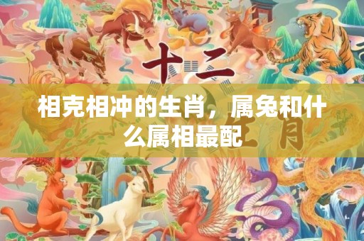 相克相冲的生肖，属兔和什么属相最配