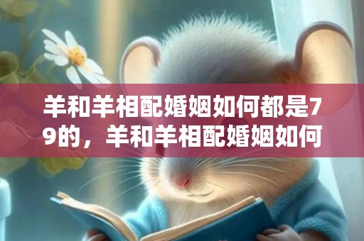 羊和羊相配婚姻如何都是79的，羊和羊相配婚姻如何
