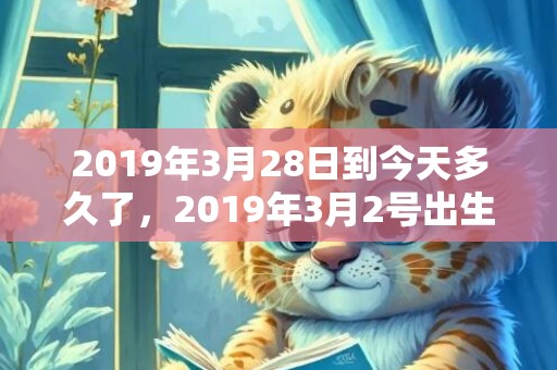 2019年3月28日到今天多久了，2019年3月2号出生的男宝宝五行缺土要怎么样起名字