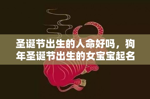 圣诞节出生的人命好吗，狗年圣诞节出生的女宝宝起名大全2018