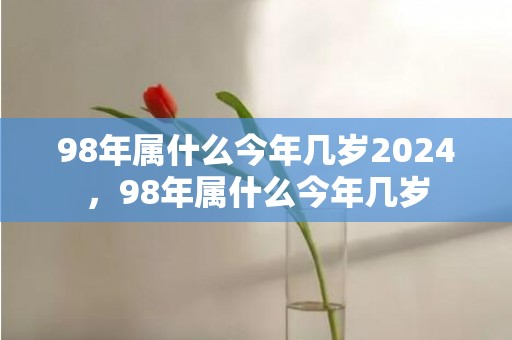 98年属什么今年几岁2024，98年属什么今年几岁