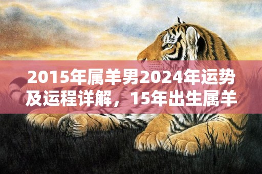 2015年属羊男2024年运势及运程详解，15年出生属羊人2024全年每月运势男性，2015年属羊男2024年运势及运程详解，15年出生属羊人2024全年每月运势男性