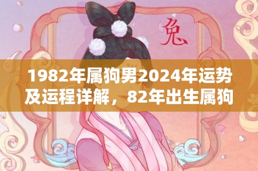 1982年属狗男2024年运势及运程详解，82年出生属狗人2024全年每月运势男性，1982年属狗男2024年运势及运程详解，82年出生属狗人2024全年每月运势男性
