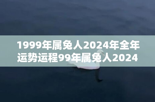 1999年属兔人2024年全年运势运程99年属兔人2024年每月运势详解，1999年属兔人2024年全年运势运程99年属兔人2024年每月运势详解