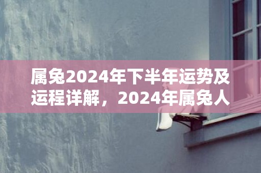 属兔2024年下半年运势及运程详解，2024年属兔人的全年每月运势，属兔2024年下半年运势及运程详解，2024年属兔人的全年每月运势