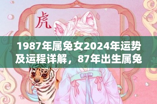 1987年属兔女2024年运势及运程详解，87年出生属兔人2024全年每月运势女性，1987年属兔女2024年运势及运程详解，87年出生属兔人2024全年每月运势女性