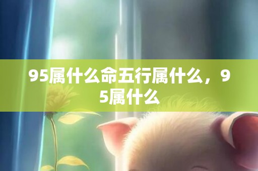 95属什么命五行属什么，95属什么