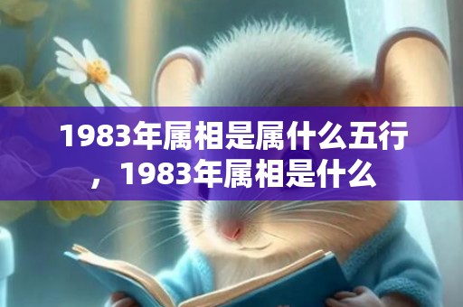 1983年属相是属什么五行，1983年属相是什么