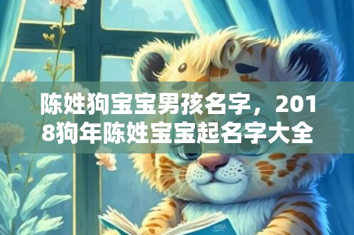 陈姓狗宝宝男孩名字，2018狗年陈姓宝宝起名字大全