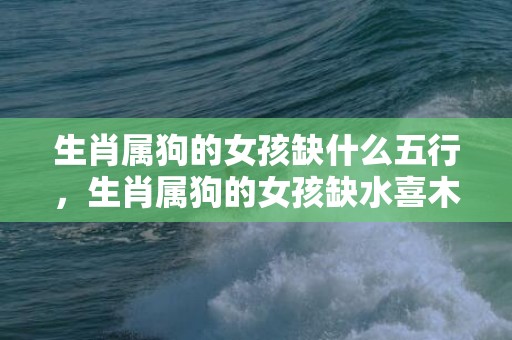 生肖属狗的女孩缺什么五行，生肖属狗的女孩缺水喜木怎么起名好？五行起名怎么起？