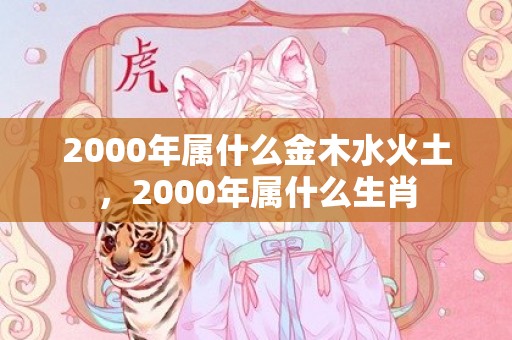 2000年属什么金木水火土，2000年属什么生肖