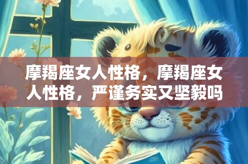 摩羯座女人性格，摩羯座女人性格，严谨务实又坚毅吗？