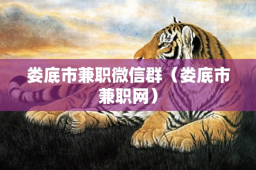 娄底市兼职微信群（娄底市兼职网）