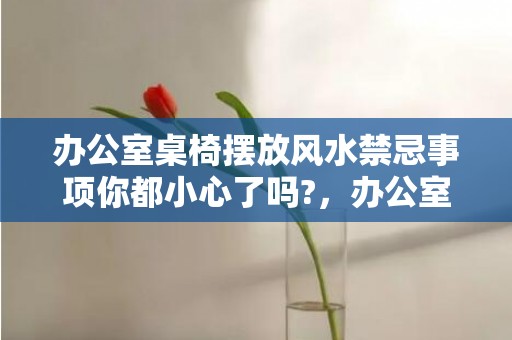 办公室桌椅摆放风水禁忌事项你都小心了吗?，办公室桌椅摆放的朝向