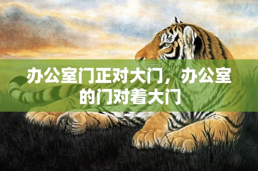 办公室门正对大门，办公室的门对着大门