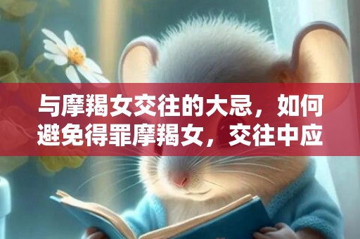 与摩羯女交往的大忌，如何避免得罪摩羯女，交往中应注意什么？
